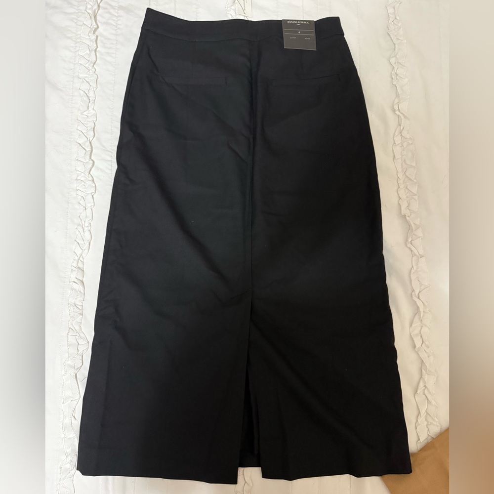 Banana Republic Black High Waisted Pencil Skirt
